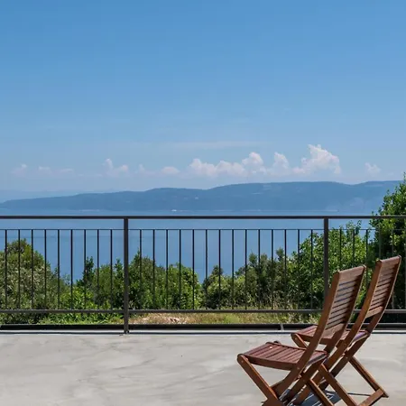 Beana Panoramic Sea View Peaceful Oasis By Guide Labin